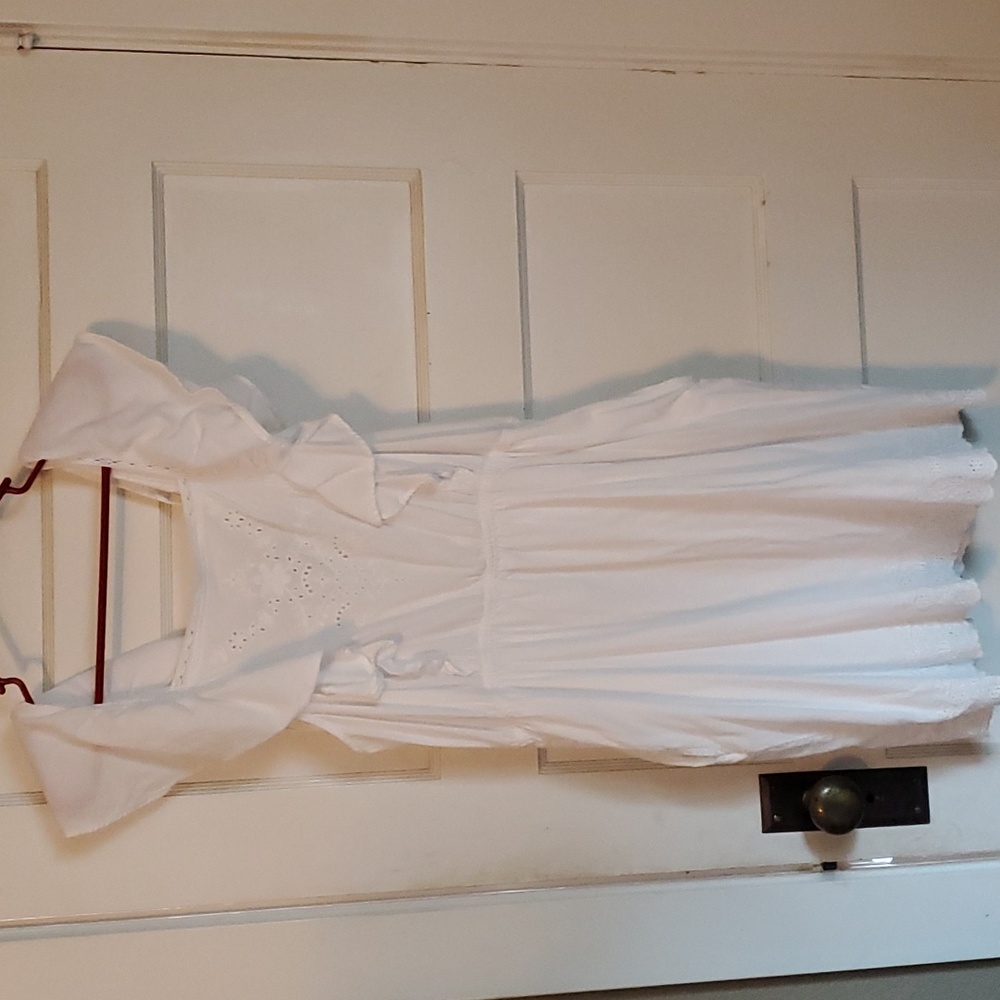White dress